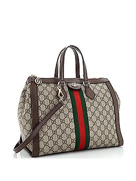 Gucci Ophidia Top Handle Tote GG Coated Canvas Medium (view 2)