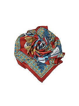 Hermès Feux de Route Silk Scarf (view 1)