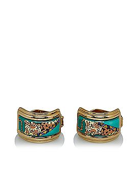 Hermès Cloisonne Clip On Earrings (view 1)