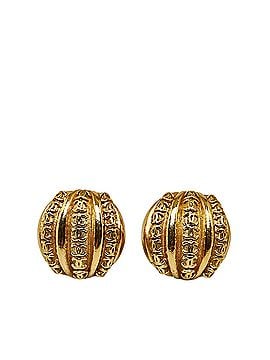Chanel CC Clip-On Earrings (view 1)