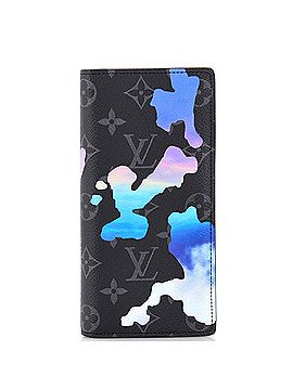 Louis Vuitton Brazza Wallet Limited Edition Room with a View Printed Monogram Eclipse Canvas (view 1)