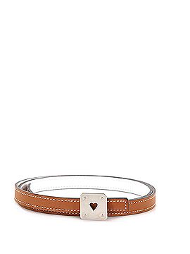 Hermès As de Coeur Reversible Belt Leather Thin (view 1)