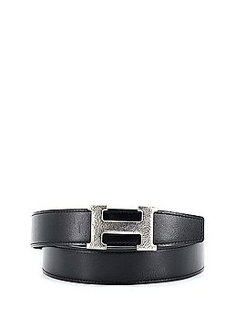 Hermès Constance Martelee H Reversible Belt Leather with Hammered Hardware Medium (view 1)