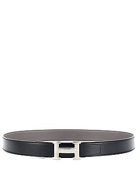 Hermès Constance Martelee H Reversible Belt Leather with Hammered Hardware Medium (view 2)