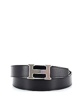 Hermès Constance Reversible Belt Leather with Guilloche Hardware Medium (view 1)