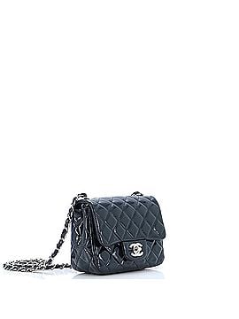 Chanel Square Classic Single Flap Bag Quilted Patent Mini (view 2)