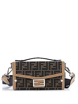 Fendi Baguette Soft Trunk Bag Zucca Canvas and Leather (view 1)