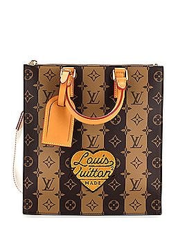 Louis Vuitton Nigo Sac Plat Cross Limited Edition Stripes Monogram Canvas (view 1)