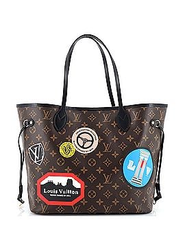 Louis Vuitton Neverfull NM Tote Limited Edition World Tour Monogram Canvas MM (view 1)