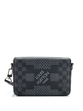 Louis Vuitton Studio Messenger Bag Limited Edition Damier Graphite 3D (view 1)