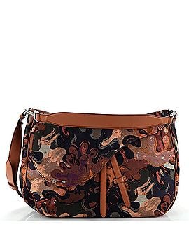 Christian Dior Peter Doig Saddle Soft Bag Jacquard Printed Canvas (view 1)