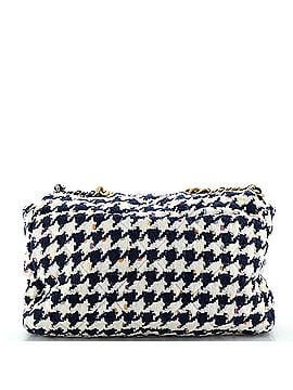 Chanel 19 Flap Bag Quilted Houndstooth Tweed and Ribbon Maxi (view 2)