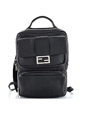 Fendi Selleria Baguette Pocket Zip Backpack Leather Medium (view 1)