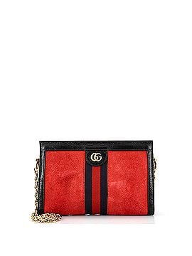 Gucci Ophidia Chain Shoulder Bag Suede Small (view 1)