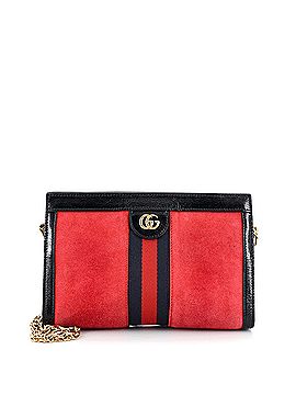 Gucci Ophidia Chain Shoulder Bag Suede Small (view 1)