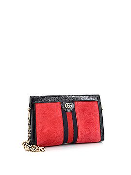 Gucci Ophidia Chain Shoulder Bag Suede Small (view 2)