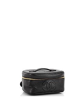 Chanel Vintage Timeless Cosmetic Case Caviar Medium (view 2)