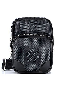 Louis Vuitton Amazone Sling Bag Limited Edition Damier Graphite 3D (view 1)