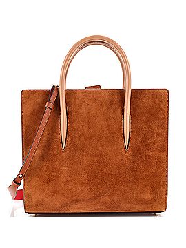 Christian Louboutin Paloma Tote Whipstitch Leather and Suede Medium (view 1)