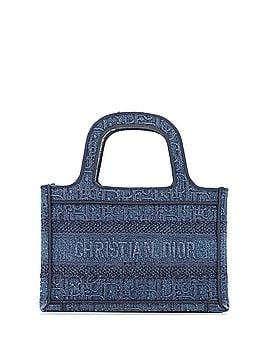 Christian Dior Book Tote Oblique Denim Mini (view 1)