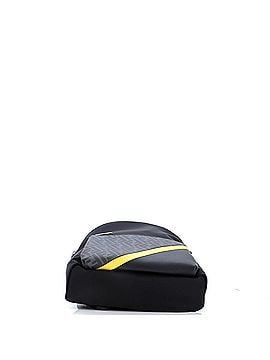 Fendi Front Pocket Backpack Nylon with Zucca Coated Canvas and Leather (view 2)