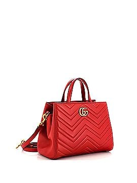 Gucci GG Marmont Tote Matelasse Leather Small (view 2)