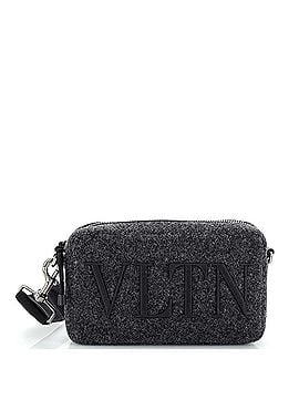 Valentino Garavani VLTN Camera Crossbody Bag Felt Small (view 1)