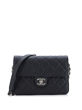 Chanel Like a Wallet Flap Bag Quilted Caviar Small (view 1)