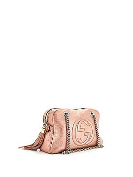 Gucci Soho Chain Zip Shoulder Bag Leather Small (view 2)