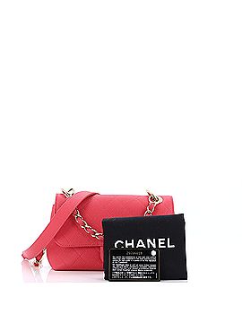 Chanel City Walk Flap Bag Quilted Caviar Small (view 2)