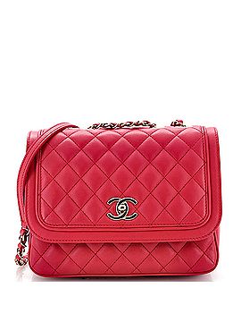 Chanel Lovely Day Square Flap Bag Quilted Lambskin Medium (view 1)