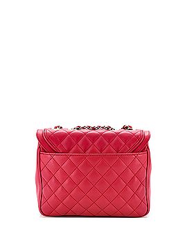 Chanel Lovely Day Square Flap Bag Quilted Lambskin Medium (view 2)