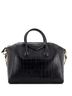 Givenchy 100% Leather Black Antigona Bag Crocodile Embossed Leather Medium One size - photo 1