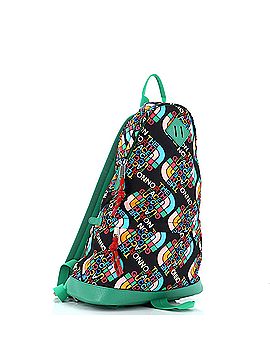Gucci Gucci x The North Face Zip Backpack Printed Nylon Medium (view 2)