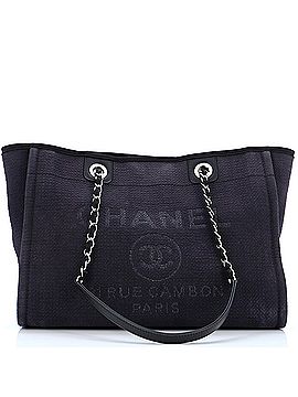 Chanel Deauville Tote Mixed Fibers Small (view 1)
