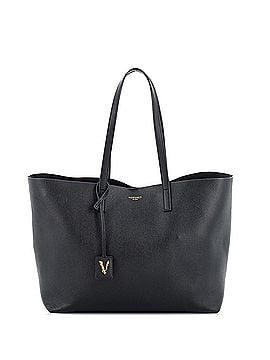Versace Virtus Open Tote Leather Large (view 1)