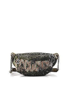 Chanel Coco Cuba Waist Bag Sequins and Quilted Lambskin (view 1)