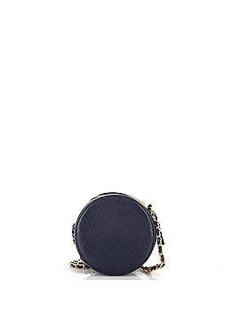 Chanel Chic Pearls Round Clutch with Chain Quilted Lambskin (view 2)