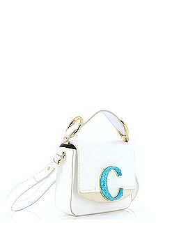 Chloé C Flap Bag Leather Mini (view 2)