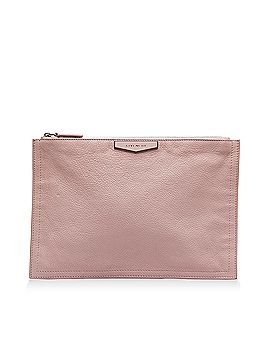 Givenchy Antigona Leather Clutch Bag (view 1)