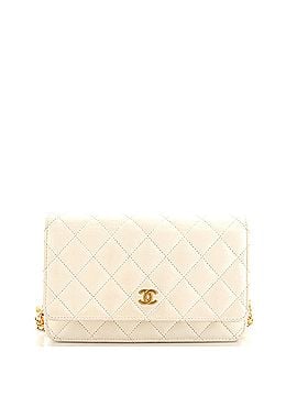 Chanel Coco de Toi Heart Wallet on Chain Quilted Lambskin (view 1)