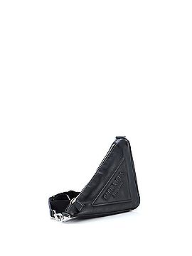 Prada Triangle Logo Zip Crossbody Bag Leather Small (view 2)