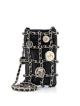 Chanel Coin Medallion Clutch With Chain Lambskin (view 1)