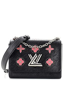 Louis Vuitton Twist Handbag Limited Edition Flower Embellished Epi Leather MM (view 1)