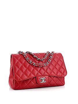 Chanel Classic Single Flap Bag Quilted Caviar Jumbo (view 2)
