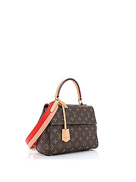 Louis Vuitton Cluny Top Handle Bag Monogram Canvas and Leather BB (view 2)