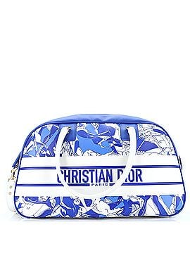 Christian Dior Vibe Zip Bowling Bag Printed Leather Large (view 1)