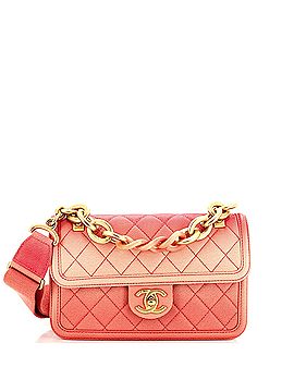 Chanel Sunset On The Sea Flap Bag Quilted Caviar Small (view 1)