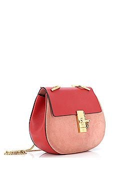 Chloé Drew Crossbody Bag Leather and Suede Small (view 2)