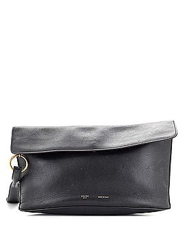 Céline Curved Evening Clutch Leather (view 1)